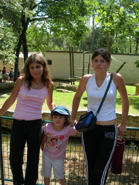 zaza,lolo&moi au zoo de la palmiere